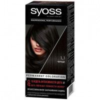 Краска для волос Syoss Color 1-1 черный