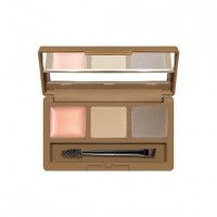 Набор для бровей Divage Eyebrow Styling Kit, с воском, тон 01, 6г