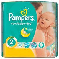 Подгузники Pampers New baby, 2, 27 шт