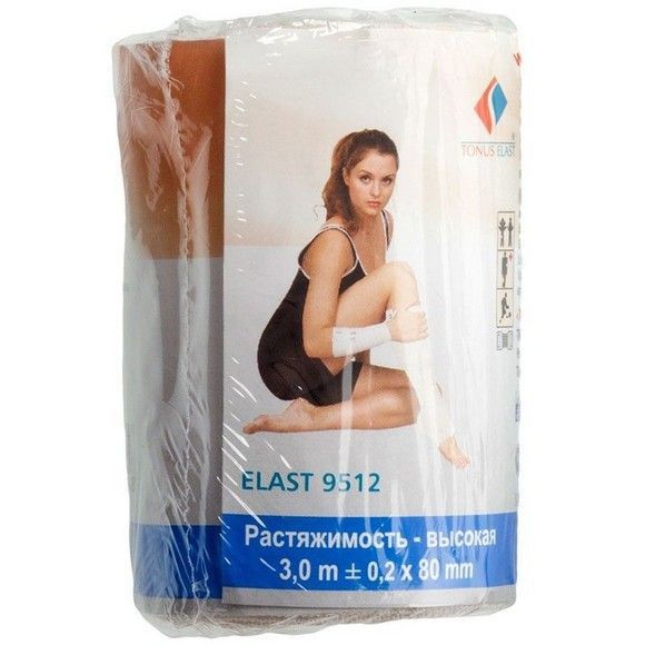 Бинт эластичный Tonus elast