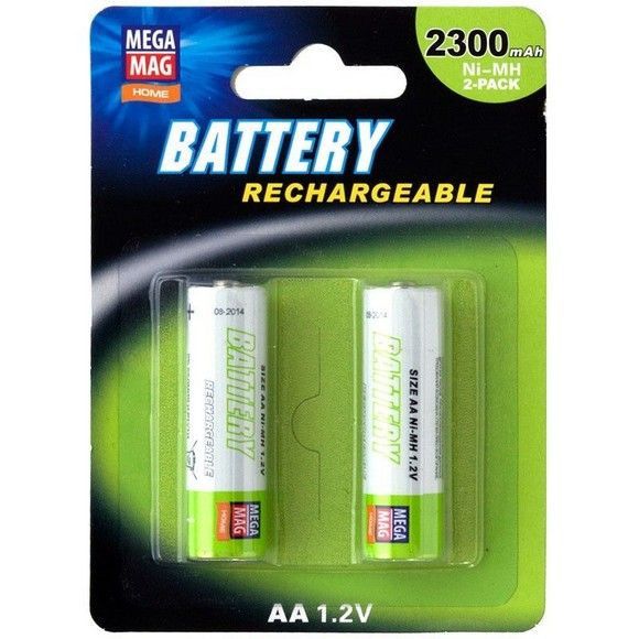 Аккумуляторы MegaMag Home AA, 2 шт