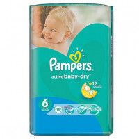 Подгузники Pampers Active baby, 6, 16 шт