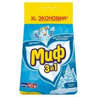 Стиральный порошок Миф автомат морозная свежесть, 4.0 кг