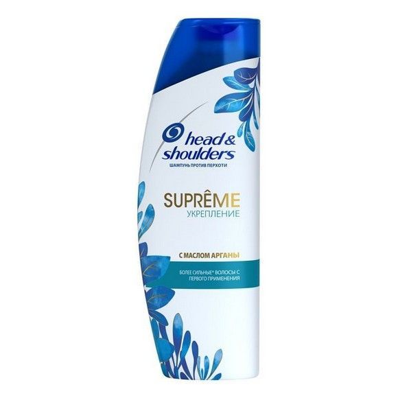 HEAD & SHOULDERS Supreme Шампунь против перхоти Укрепление Масло Арганы 300 мл пластиковая бутылка :6