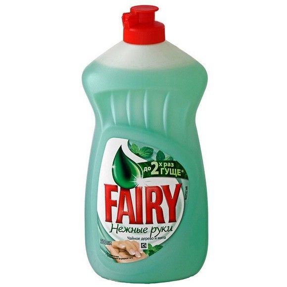 Средство для мытья посуды Fairy чайное дерево и мята, 450 мл