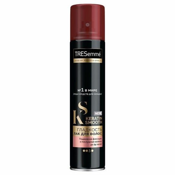 Лак для укладки Tresemme Keratin Smooth «Гладкость», 250 мл
