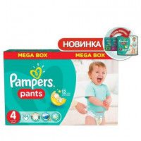 Трусики Pampers универсальные, 4, 104 шт