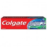 Зубная паста Colgate Тройное действие фтор/мята комплексный уход, 100 г