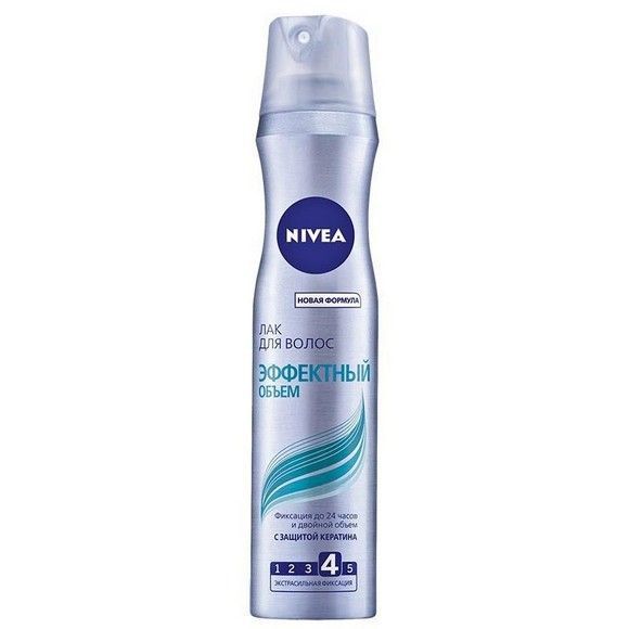 Лак для волос Nivea «Эффектный объем. Объем и забота», 250 мл