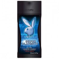 Парфюмированный гель для душа Playboy Super super playboy муж, 250 мл