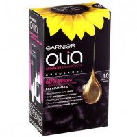 Краска для волос Garnier Olia 1.0 глубокий черный