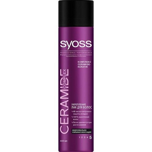 Лак для волос Syoss Ceramide Сomplex, 400 мл