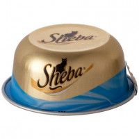 Влажный корм для кошек Sheba кусочки тунец, 80 г