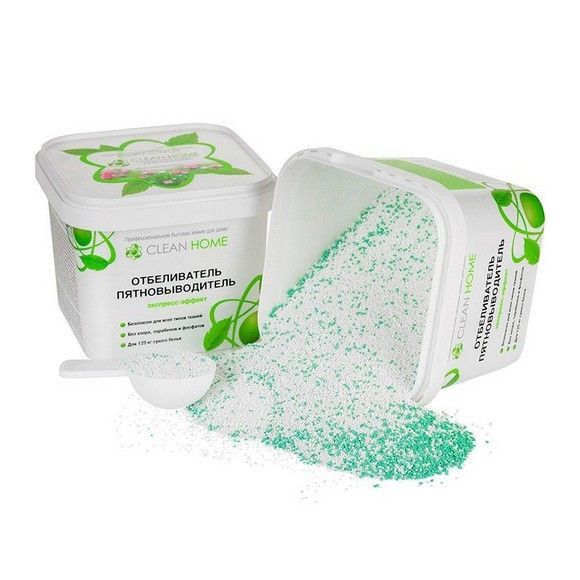 Отбеливатель-пятновыводитель Clean Home, 1кг