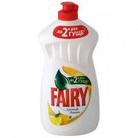 Средство для мытья посуды Fairy сочный лимон, 450 мл