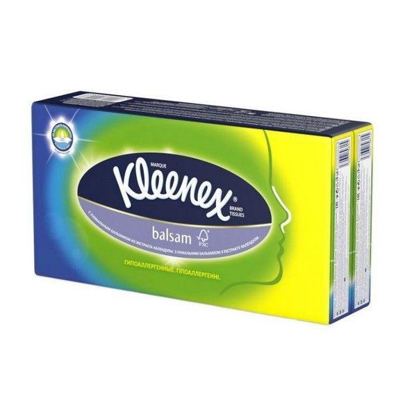 Носовые платки Kleenex, 80 шт