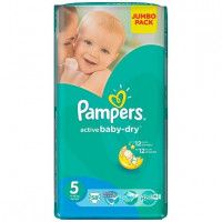 Подгузники Pampers Active Baby 5, 11-18 кг, 58 шт