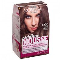 Краска для волос Loreal Sublime mouse 60 чистый светлый каштан