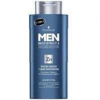 Шампунь Men Deep Effect 3 от перхоти для всех типов волос, 250 мл
