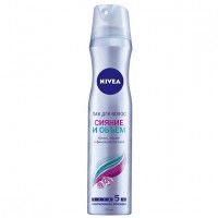 Лак для волос "сияние и объем" Nivea экстремальная фиксация объем, 250 мл