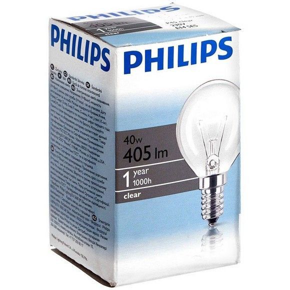 Лампа накаливания Philips, 40.0 Вт
