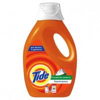 Жидкое средство для стирки Tide альпийская свежесть для белого и светлого/для цветного для любых видов ткани, 1.105 л