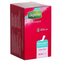 Прокладки урологические Depend нормал, 14 шт