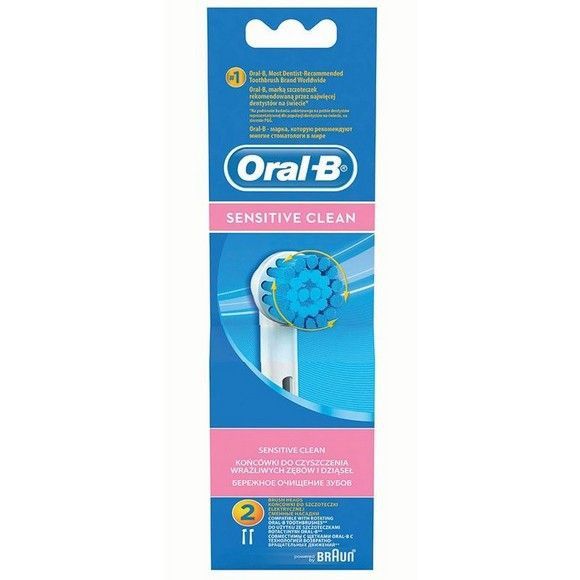 Насадка для зубной щетки Oral-b Sensitive clean мягкая