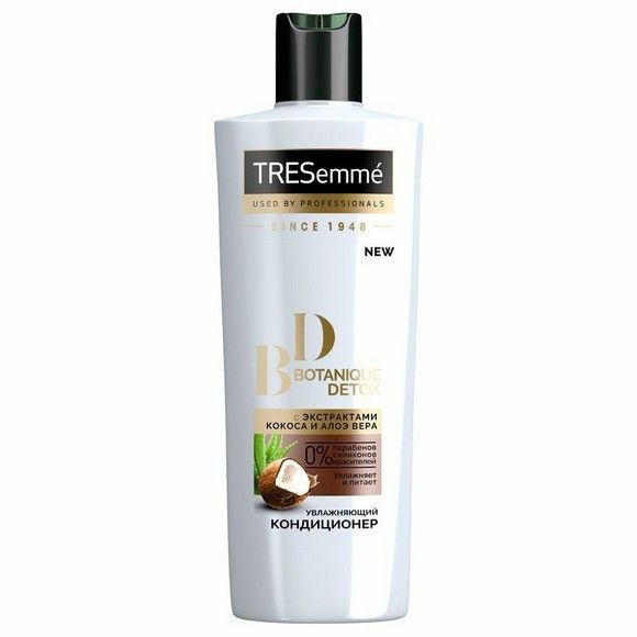 Tresemme Кондиционер 34106563 Увлажняющий Botanique Detox 400мл пластиковая бутылка (Юнилевер Русь) :10