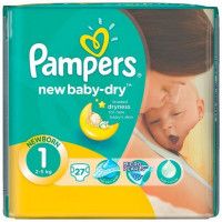 Подгузники Pampers New baby, 1, 27 шт