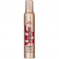Мусс для волос Wellaflex «Для горячей укладки» суперсильной фиксации, 200 мл