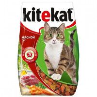Сухой корм для кошек Kitekat мясное ассорти, 1.9 кг