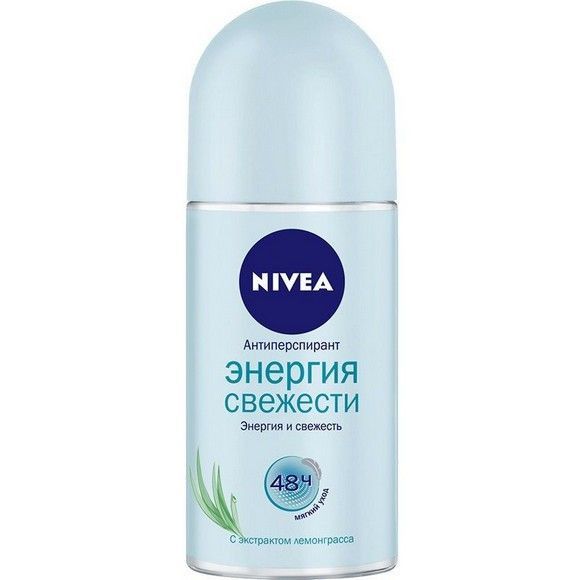 Дезодорант-ролик ролик женский Nivea энергия свежести, 50 г