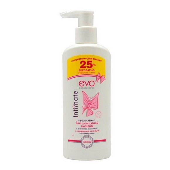 Крем-мыло для интимной гигиены Evo, 260 мл
