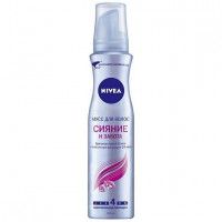 Пена/мусс Nivea экстрасильная фиксация блеск, 150 мл