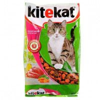 Сухой корм для кошек Kitekat телятина, 800 г