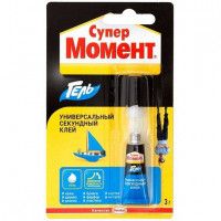 Клей Момент Супер гель 3г ШБ(Хенкель):10/120