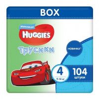 Трусики-подгузники Huggies для для мальчиков 4, 104шт