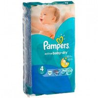Подгузники Pampers Active baby, 4, 10 шт