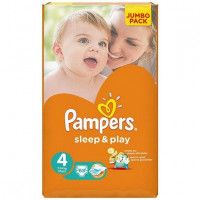 Подгузники Pampers Sleep & play, 4, 68 шт