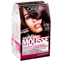 Краска для волос Loreal Sublime mouse 40 темный каштан