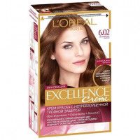 Стойкая крем-краска для волос L'Oreal Paris «Excellence», оттенок 6.02, Легендарный каштан
