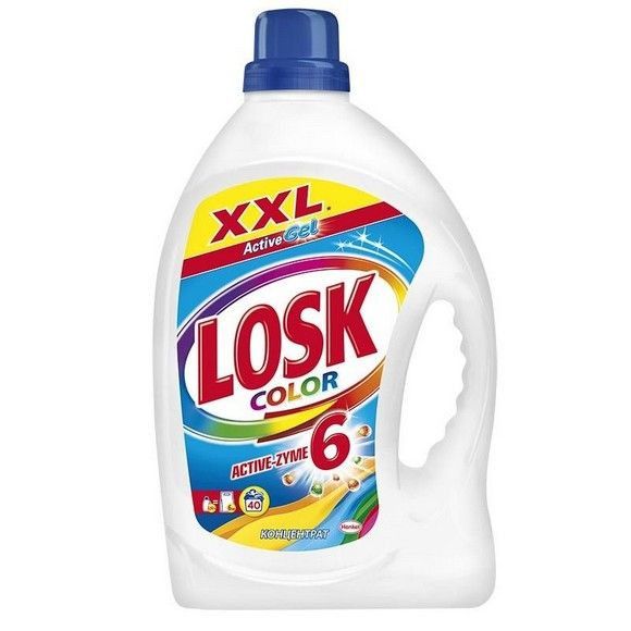 Гель для стирки Losk без запаха для цветного, 3.037 л