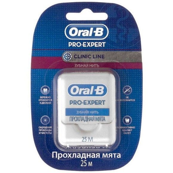 Зубная нить Oral-b Pro-expert, 25 м