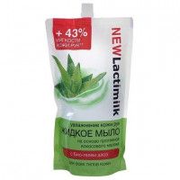Жидкое мыло Lactimilk с алоэ (запасная упаковка), 500 мл