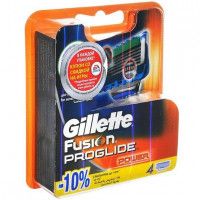Кассета для станка Gillette Fusion Proglide Power, 4 шт