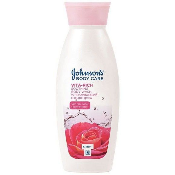 Успокаивающий гель для душа Johnson’s ® body care vita-rich с розовой водой, 250 мл