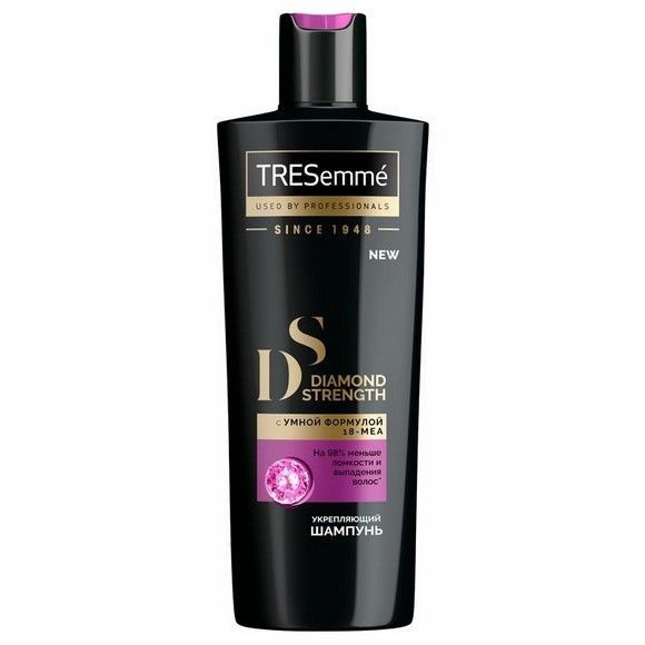 Tresemme Шампунь 34106574 Укрепляющий Diamond Strength 400мл пластиковая бутылка (Юнилевер Русь) :10