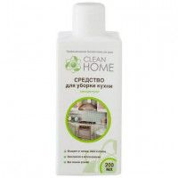 Средство для уборки кухни концентрат Clean home без запаха, 200 мл