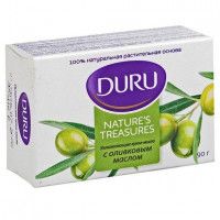 Мыло туалетное Duru Nature’s Treasures с Оливковым маслом, 90 г